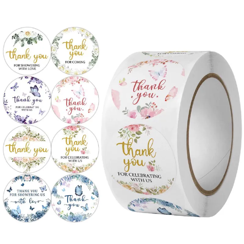 THANK YOU STICKERS - 500 PCS