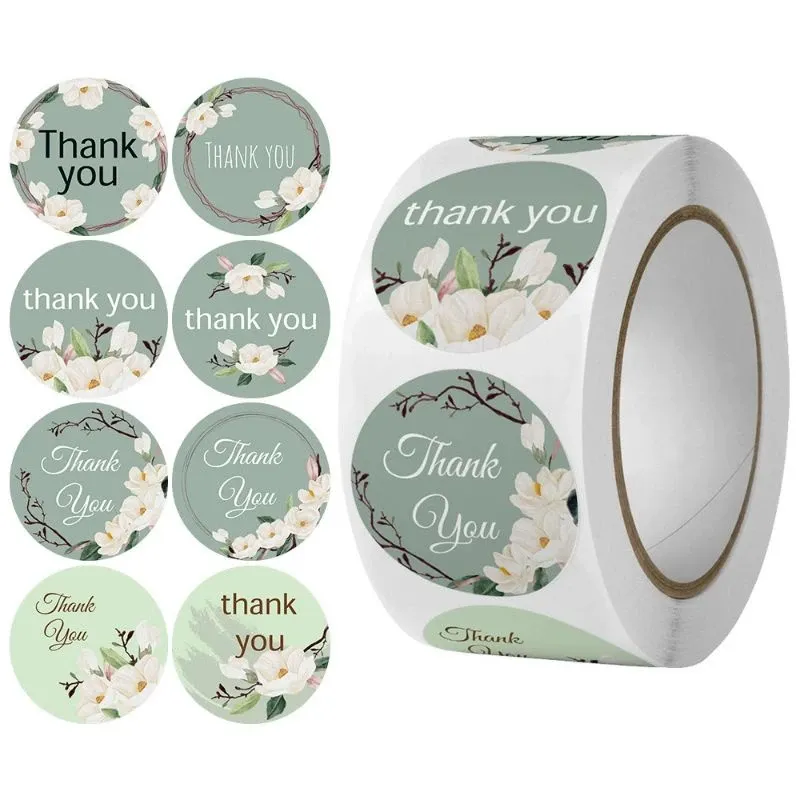 THANK YOU STICKERS - 500 PCS