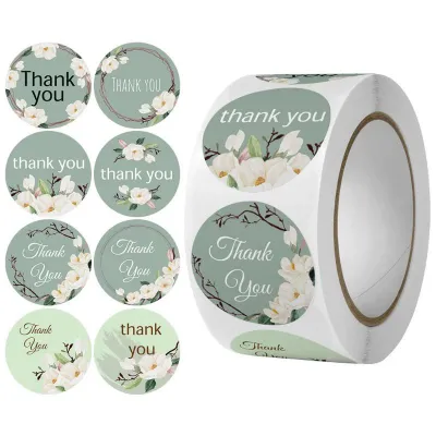 THANK YOU STICKERS - 500 PCS
