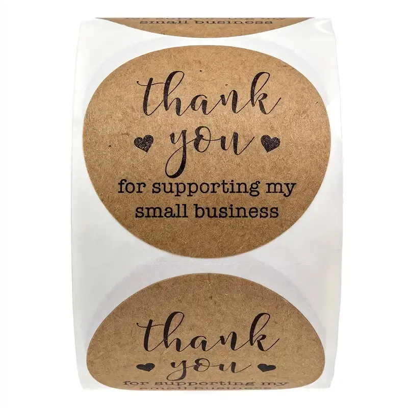 THANK YOU STICKERS - 500 PCS