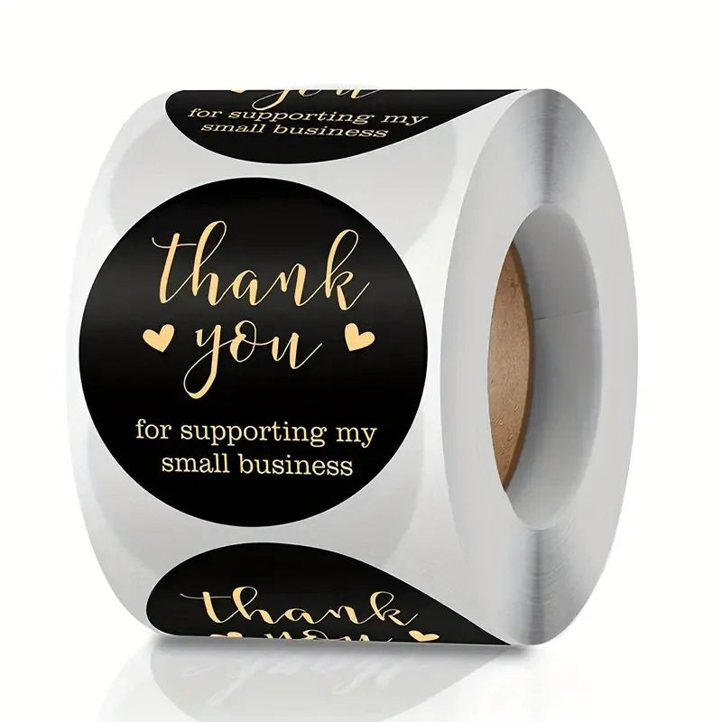 THANK YOU STICKERS - 500 PCS