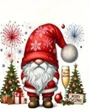 Christmas Gnome and Tree - XNT2