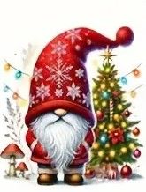Christmas Gnome and Tree - XNT8