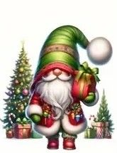 Christmas Gnome and Tree - XNT10