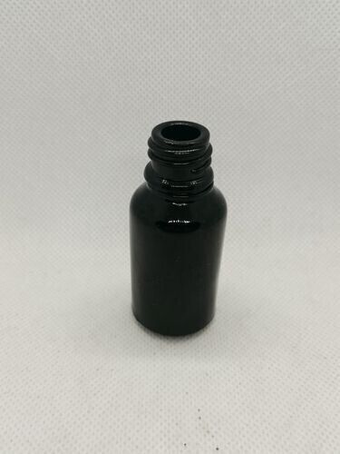 15mL GLOSS BLACK BOSTON AROMA BOTTLES 18mm NECK -   BOTTLE