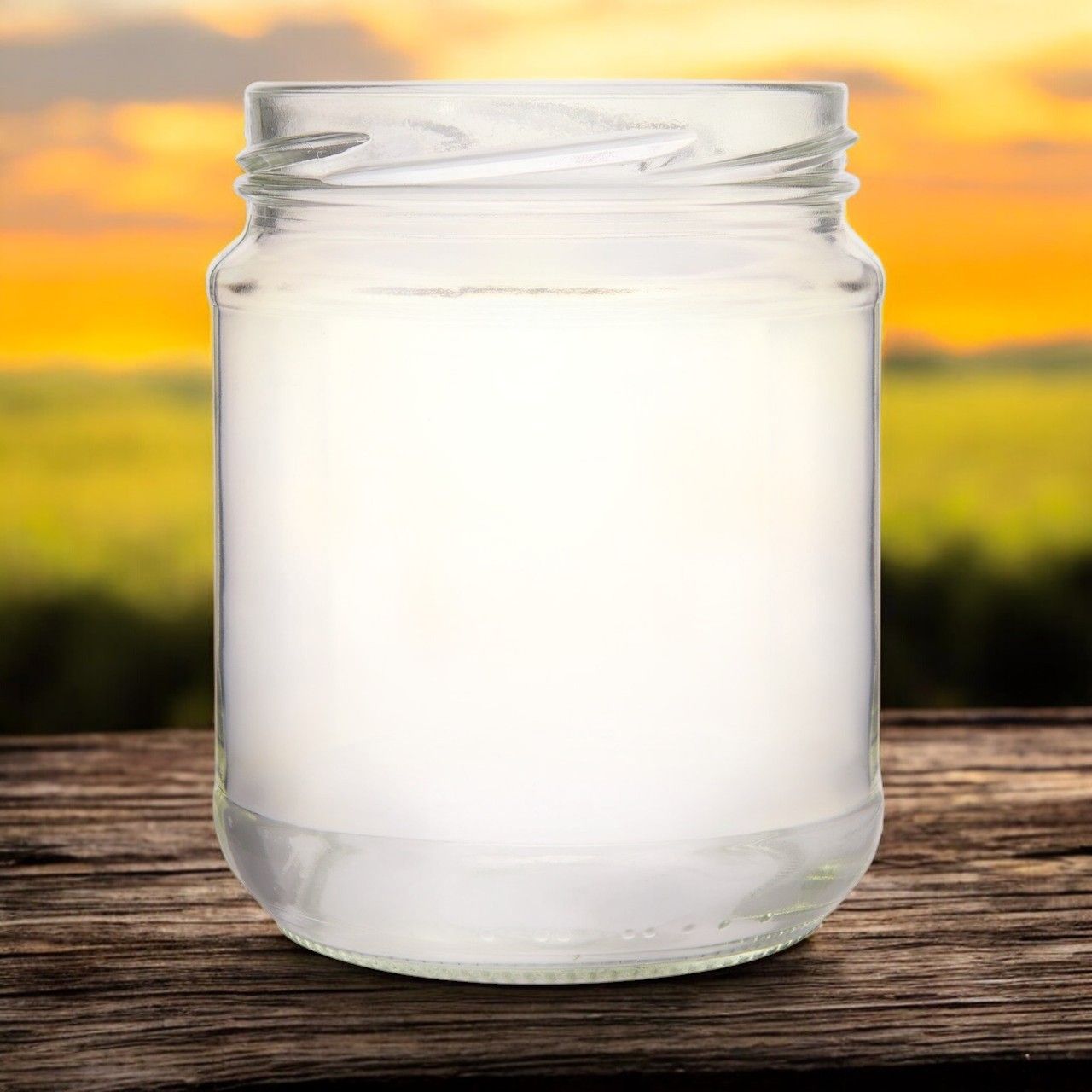 500mL Glass Jar with Choice of 82 mm  Twist Cap (23 Jars/Ctn )