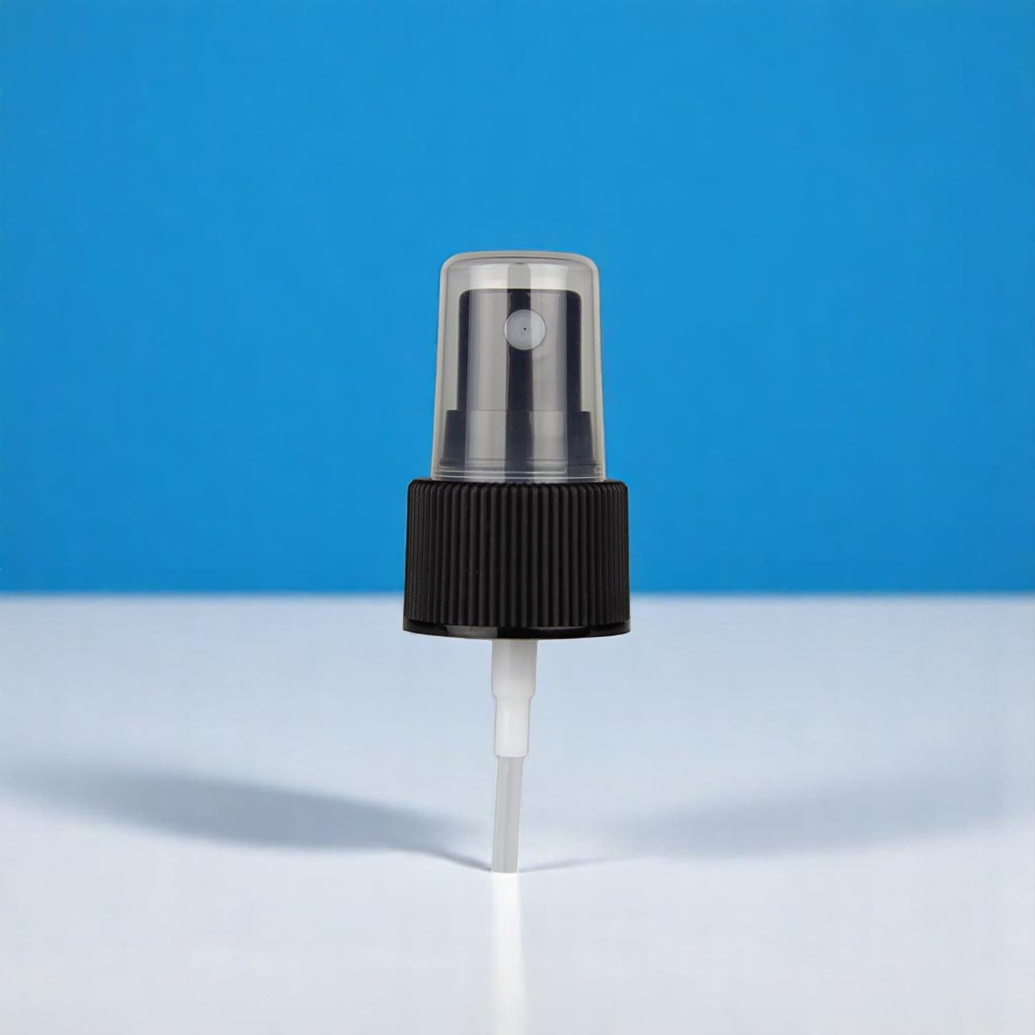 24mm Black Spritzer/Atomiser Spray with Overcap, suit 24mm/410 neck PET (Plastic)  125mL &amp; 250mL (+235mm Drawup Straw) BULK 100PCS