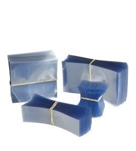 Tamper Evident Sleeves Clear 55mm Width x 32mm Height 500g Piece Pack ( Perforation CLEAR &gt;500 Pcs )