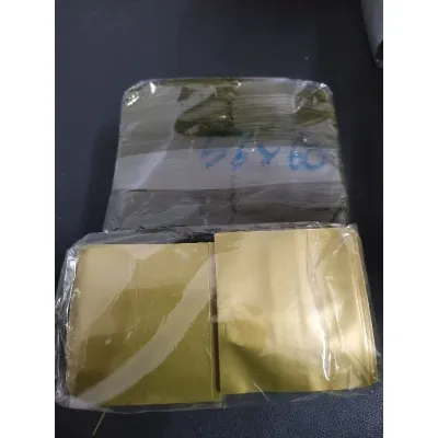 Shrink Sleeve 55mm Wide x 60 Long - GOLD - &gt;500 pcs PACK ( 500g - Approx 320 Pcs per 100g)