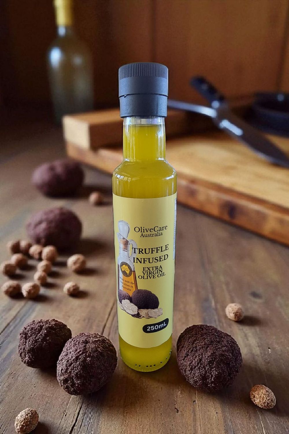 250mL TRUFFLE INFUSED -  Extra Virgin Olive Oil- Australian 2025 NEW SEASON  -WHOLESALE