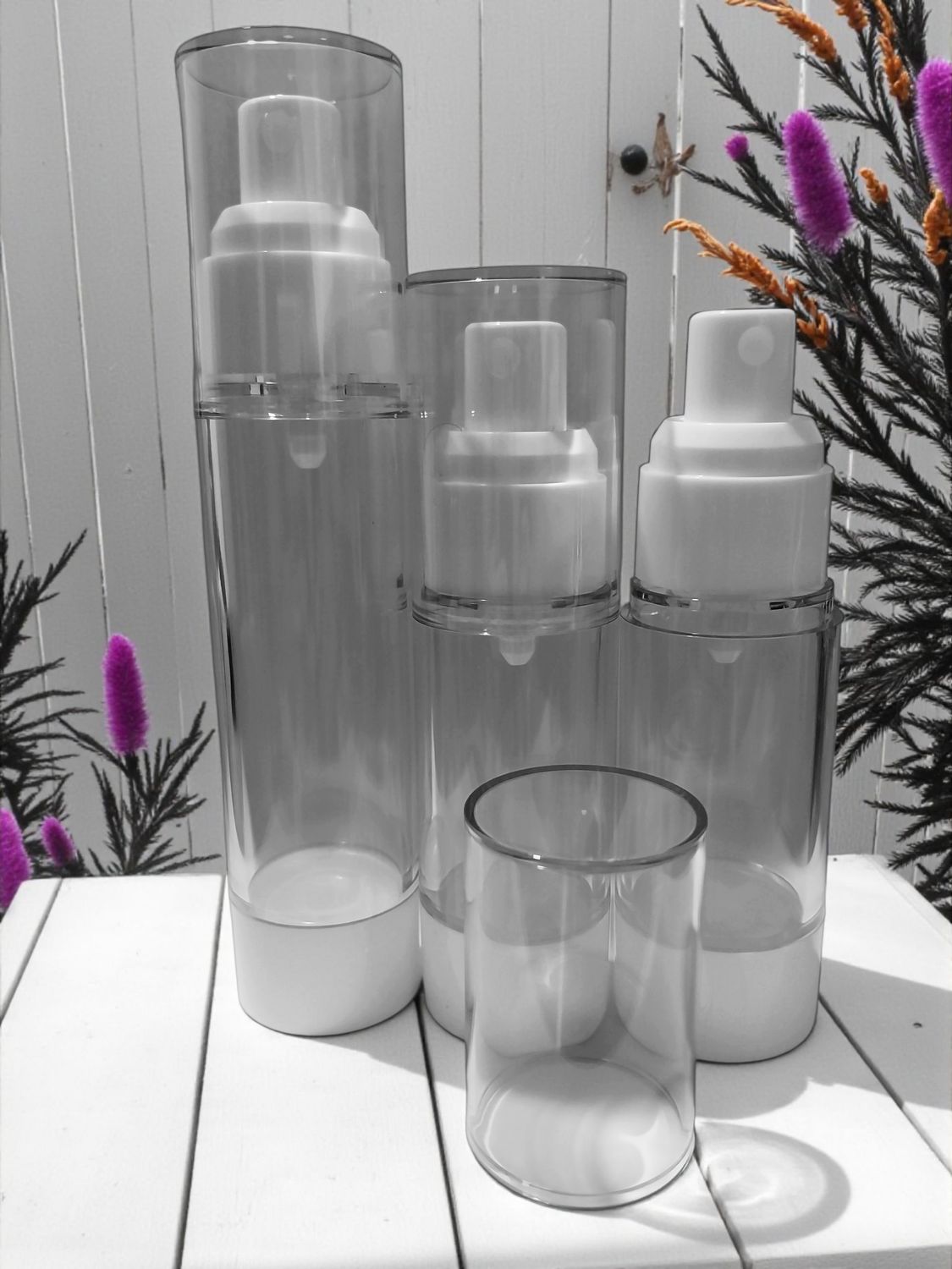 AIRLESS ATOMISER SPRAYS - CHOICE 15,30 or 50mL (REFILLABLE)