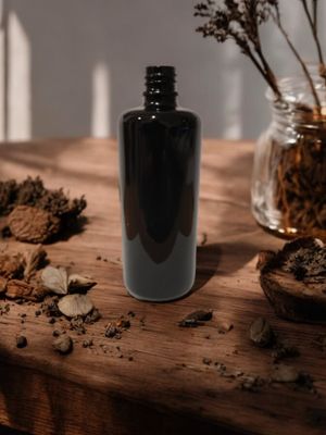 ORION MIRON VIOLET (FULL COLOUR) GLASS AROMA BOTTLES 18mm NECK - 5mL to 100mL OPTIONS TO CHOOSE CAP &amp; TEAT