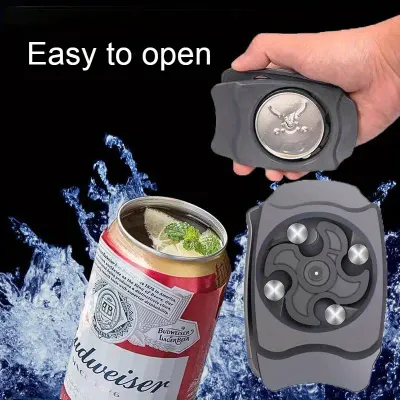 ALUMINIUM BEER/SOFT DRINK ALUMINIUM CAN Opener - BLACK ALUMINIUM BEER/SOFT DRINK ALUMINIUM CAN Opener - BLACK