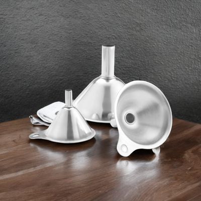 Funnel Mini Stainless Steel - CHOICE OF 3 SIZES (S,M,L)