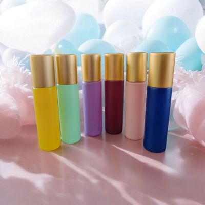 10mL MACARON COLOURED ROLLER BOTTLES - Choice of Colour