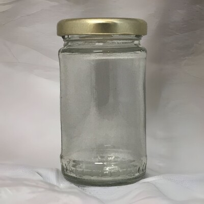 120ml or 4oz Glass Jar with 48mm Black or Gold Metal Twist Cap 120ml or 4oz Glass Jar with 48mm Black or Gold Metal Twist Cap