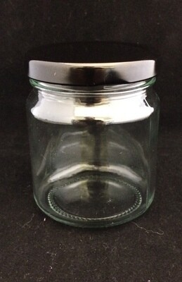 200ml or 7oz Glass Jar with Choice of 63mm Metal Twist Lid  (126 Jars Per Ctn)