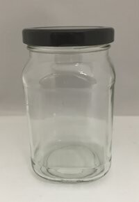 350mL Glass Jar with choice of 63mm Twist On Metal Cap 40 Pcs
