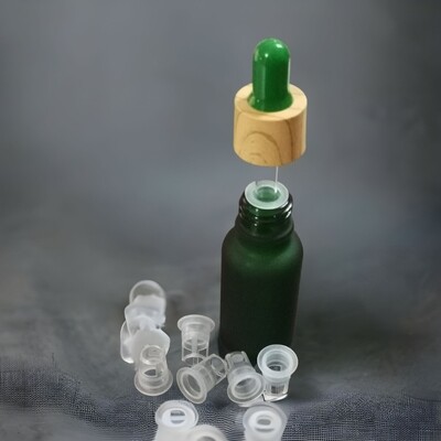 Inner Wiper for 18mm DIN dropper bottles - BULK 50 Pcs Inner Wiper for 18mm DIN dropper bottles - BULK 50 Pcs