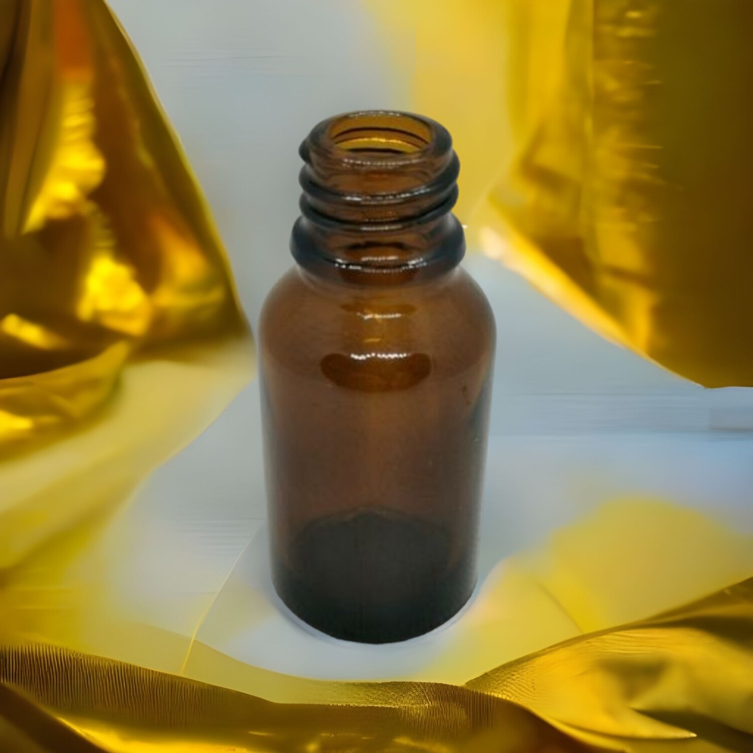 20ml AMBER Boston 18mm Neck Glass Bottle Only - BULK Pack of 156 Bottles