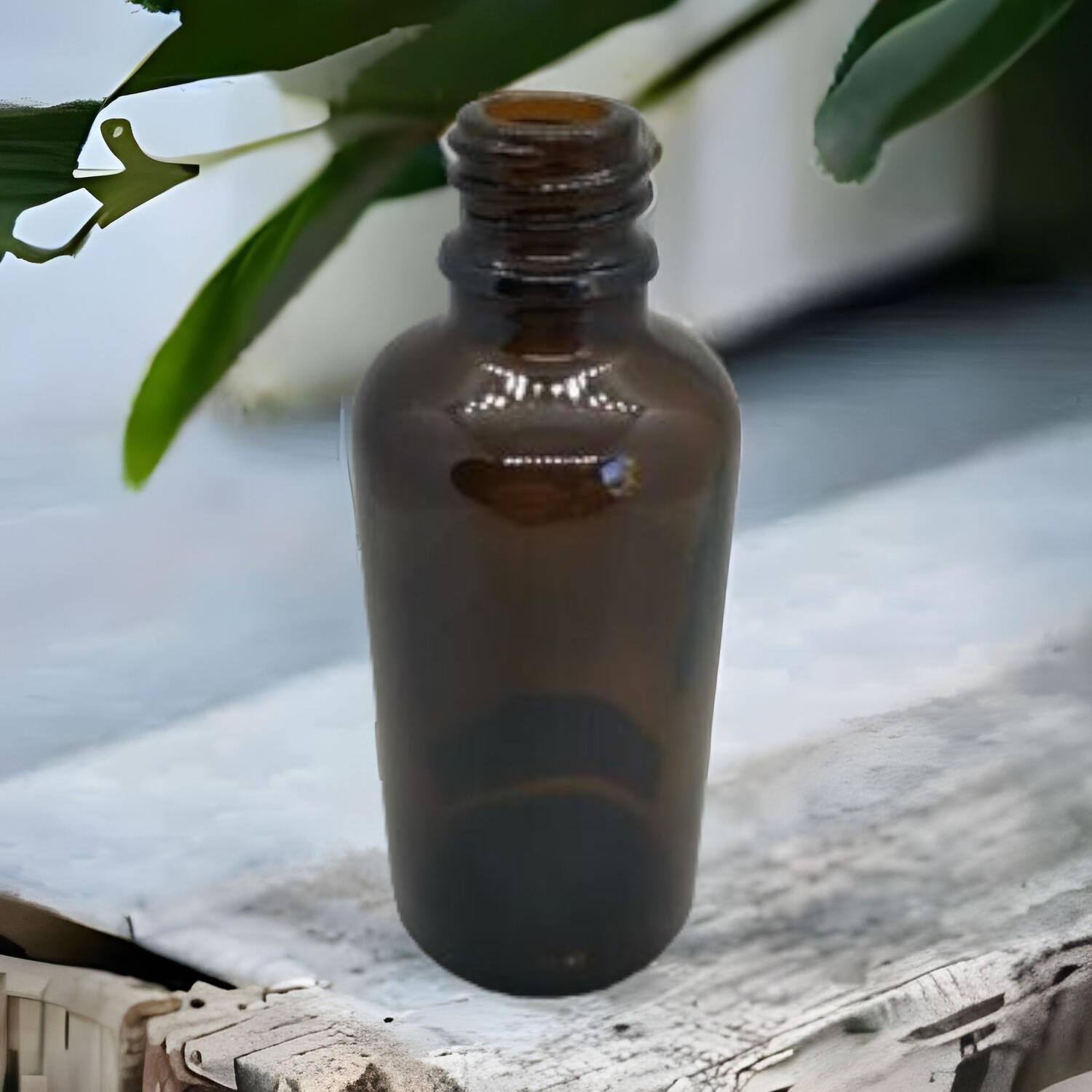 50ml Amber Glass  Boston 18mm Neck Bottle Only - BULK Pack of 117 Bottles