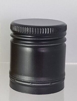 29mm Black Tamper Metal Cap