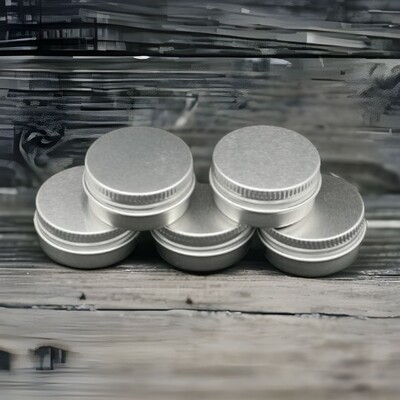 10gm Aluminium Tins with Screw Cap 10gm Aluminium Tins with Screw Cap