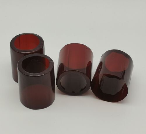 28mm Tamper Evident Shrink Dome - BROWN 100pc Pack