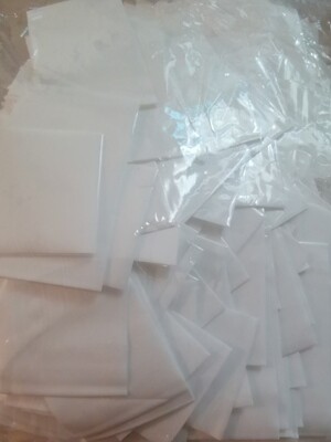 Tamper Evident Shrink - WHITE 50mm x 30mm Pack of 1000pcs (For 28mm Caps)