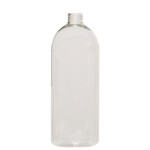 1L CLEAR PET (PLASTIC) 28mm Neck Bottle