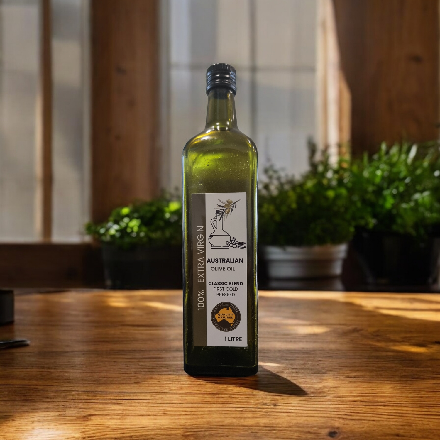 1L EXTRA VIRGIN AUSTRALIAN OLIVE OIL - FOOD GRADE