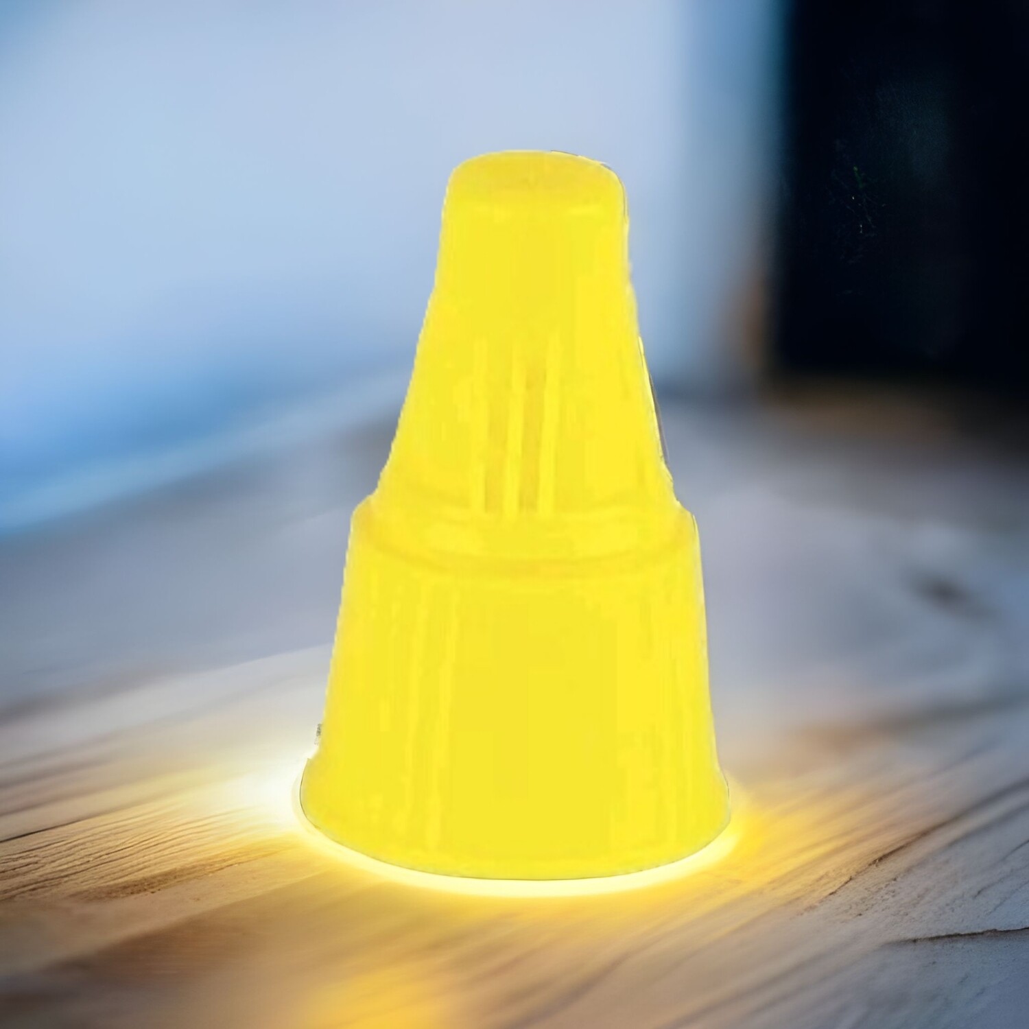 28mm Yellow PP Open/Close Ezy Serve Twist Cap Honey, Sauce, Mustard- PACK of 10