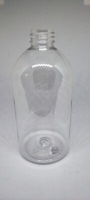 500mL CLEAR PET (Plastic) 28mm Neck Bottle 500mL CLEAR PET (Plastic) 28mm Neck Bottle