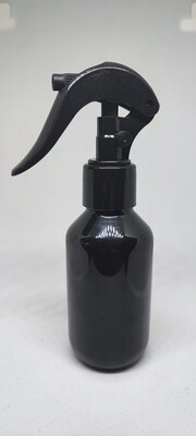 100ml Black Veral (PET) Plastic with 24410 Neck Black Micro Trigger Spray
