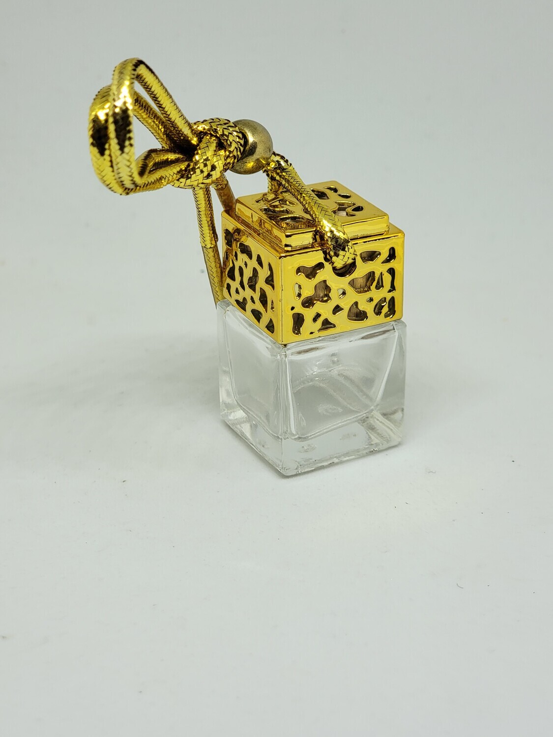 10ml Car Diffuser with GOLD and Timber Overcap - SPECIAL BUY