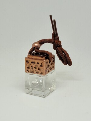 10ml Car Diffuser with BRONZE and Timber Overcap - SPECIAL BUY