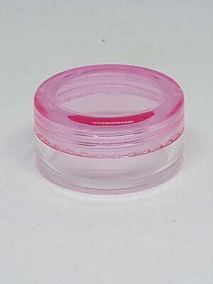 10gm BALM-PINKTINT Cap/Clear Base Plastic ♴ HDPE ♻️ Containers - Pack of 10 10gm BALM-PINKTINT Cap/Clear Base Plastic ♴ HDPE ♻️ Containers - Pack of 10