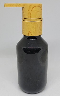 100mL Imitation Timber Lotion Pump with Black Veral PET(Plastic) Bottle 100mL Imitation Timber Lotion Pump with Black Veral PET(Plastic) Bottle