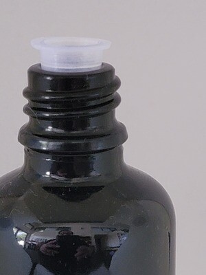 Plastic Plug to fit Pharmacy -Boston 18mm Neck Glass Bottles
