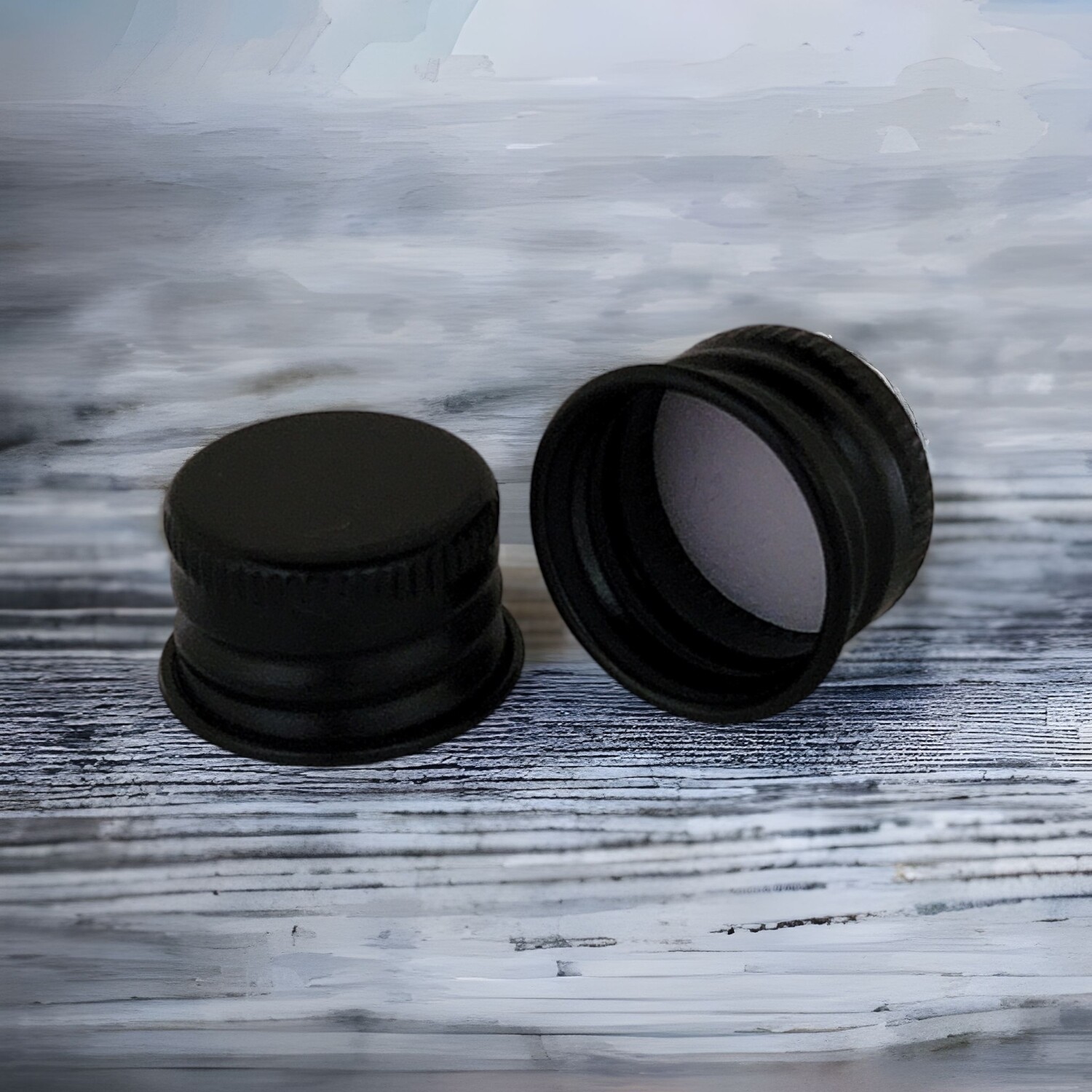 18mm Black Metal Wadded Cap (Suitable for Boston Bottles)