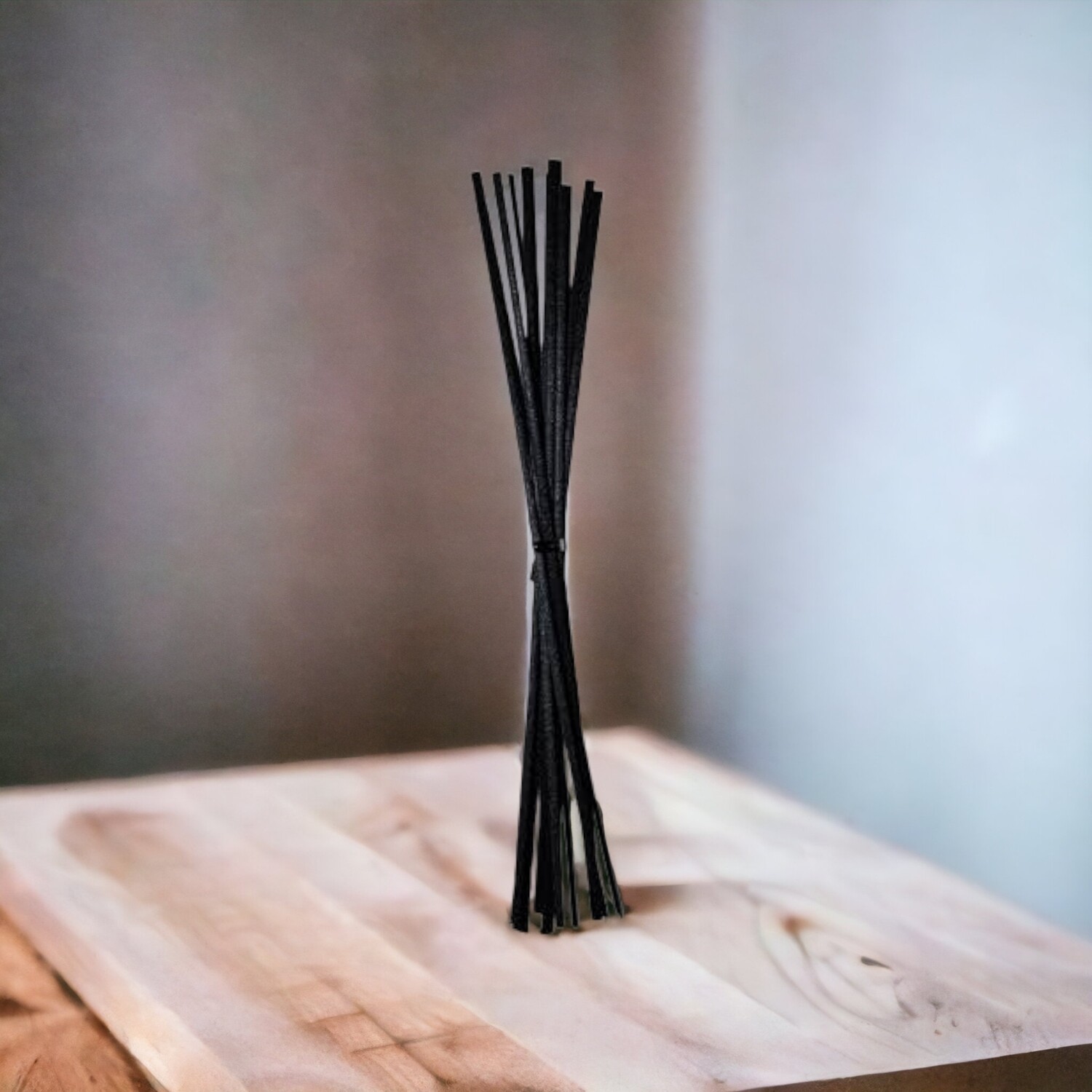 Reeds (WHOLESALE) - Black PREMIUM QUALITY REED DIFFUSER REEDS RATTAN STICKS   200mm x 2mm - BULK PACK 50 Pcs