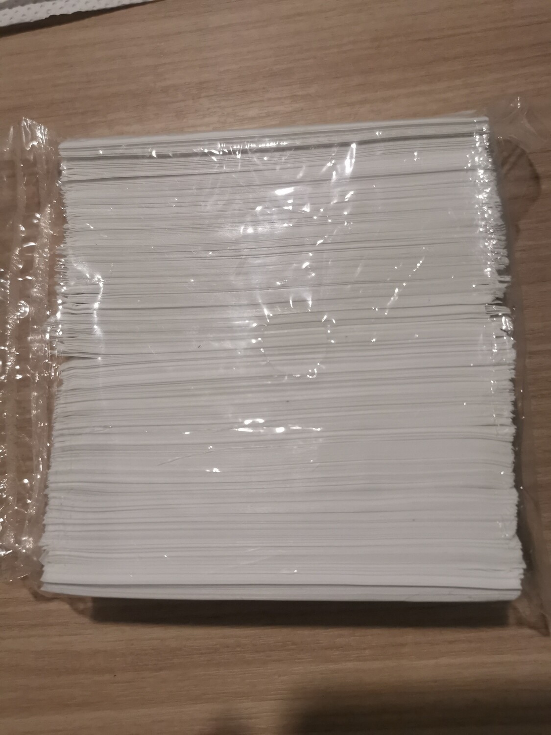 Tamper Evident-Sleeves WHITE 98mm Width x-30mm Height 500 Piece Pack (For 58mm Caps)