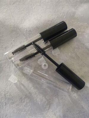 3ML Empty Mascara Eyelash Tube Cream Plastic Vial Bottles &amp; Inner Wipe