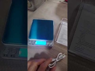 SCALES - UPTO 10KG IN 1g INCREMENTS (USB Charging or AAA BATERIES DUAL TYPE)