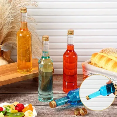 150mL Plastic ♲ (PET) Bottle with 24mm GOLD SCREW CAP