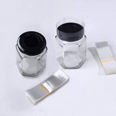 Tamper Evident Sleeves 110mm Width x 25mm Height 500 Piece Pack (Fit 63mm Jar Lids)