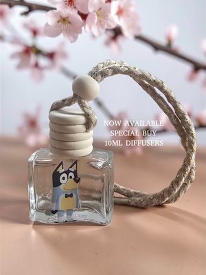 10ml BLUE DOG WAVE Glass Car Diffuser - SPECIAL BUY 10ml BLUE DOG WAVE Glass Car Diffuser - SPECIAL BUY