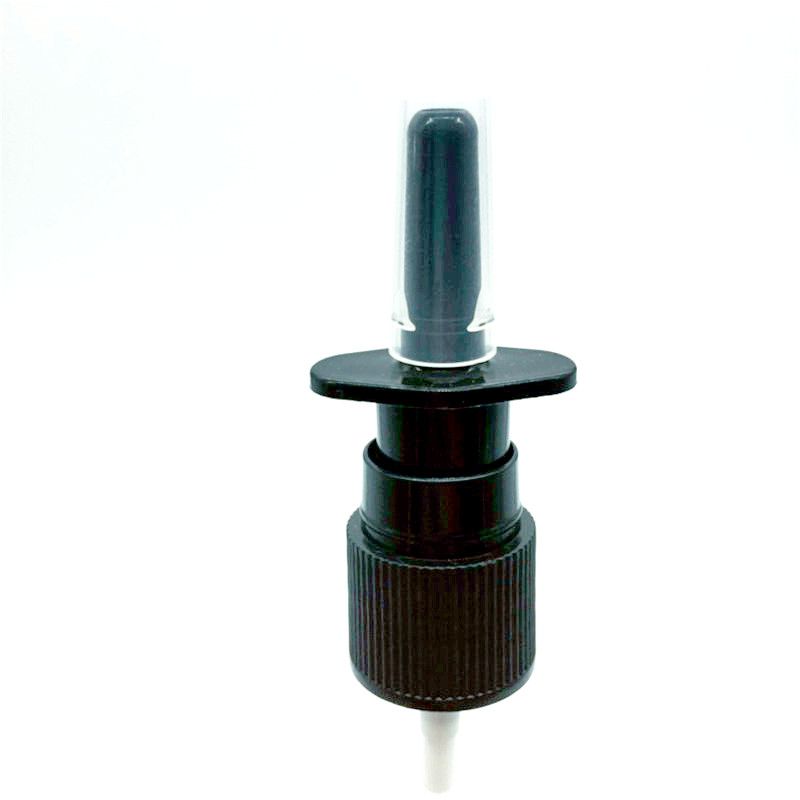 18mm  BLACK  18/410 Pump Sprayer for Nasal Mist