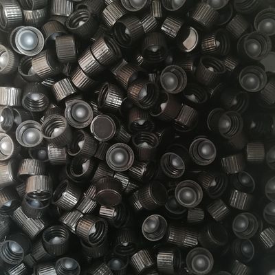 18mm Phenolic Cap With PE Cone Liner BLK Plastic Screw Cap (For Boston Bottles 18mm Neck ) - BULK Pack 100pcs
