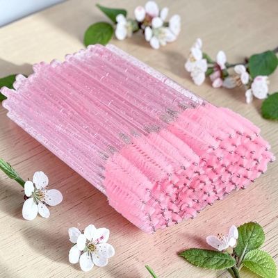 Mascara Wands PACK of 25 Pcs (PINK or BLACK)